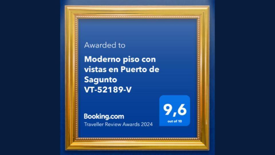 Moderno Piso Con Vistas En Puerto De Sagunto Vt-52189-Vアパートメント エクステリア 写真
